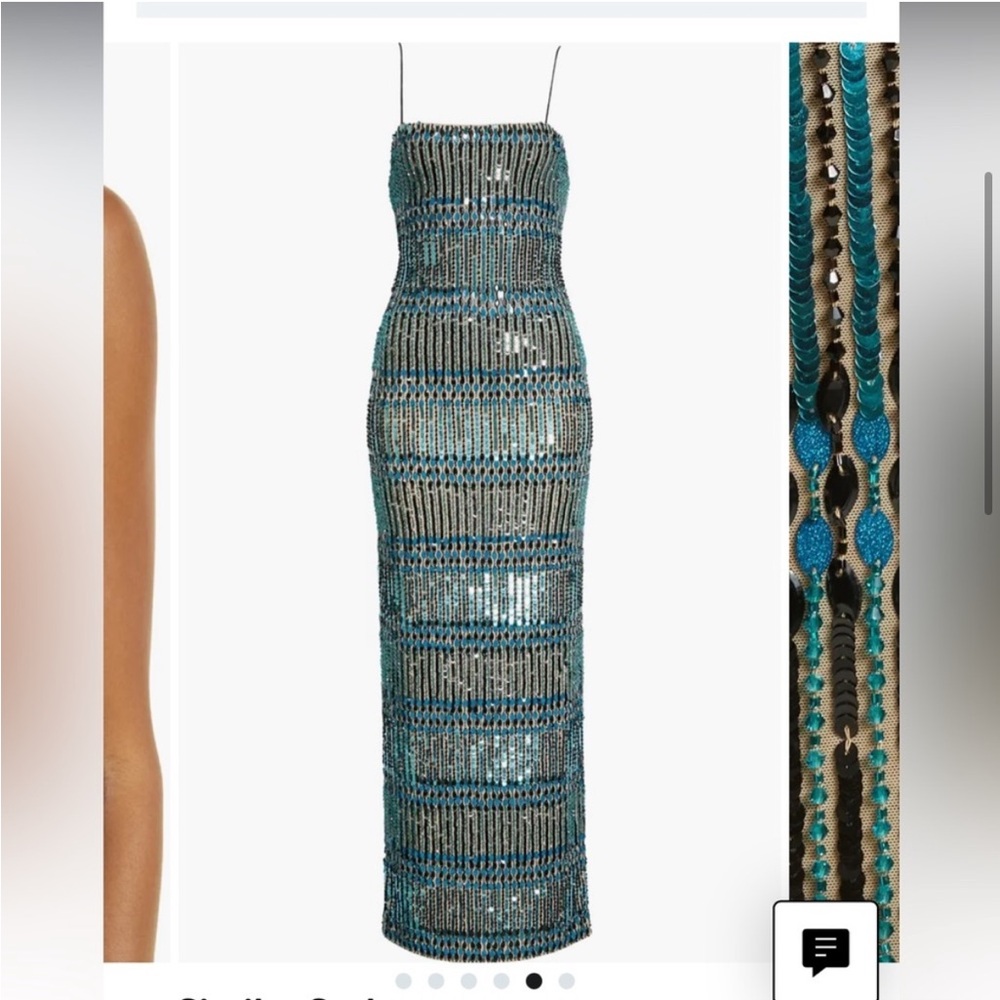 Alice and Olivia Sequin Dress